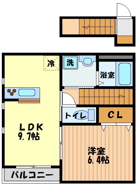 ホワイトテラスの物件間取画像