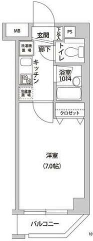 ラクラス荻窪の物件間取画像