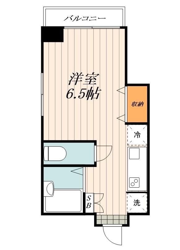 ハイムハラシマの物件間取画像