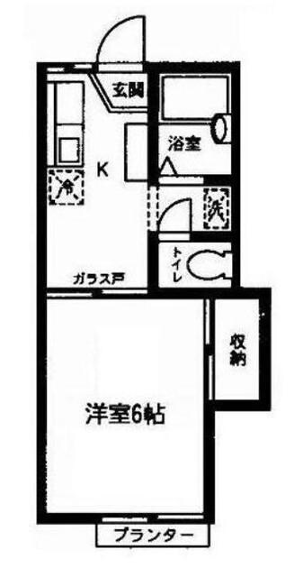 ハノックス21の物件間取画像