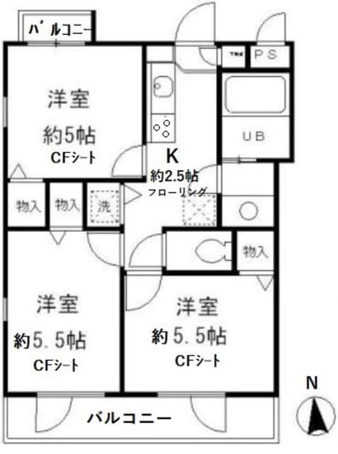 オータム・イン・ニューヨークの物件間取画像