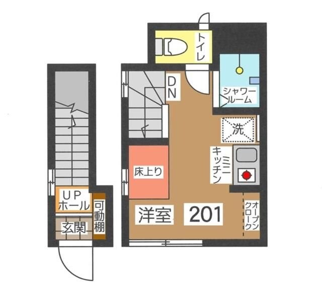 リアン笹塚の物件間取画像