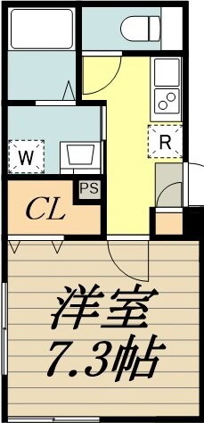 サンクレール高円寺の物件間取画像