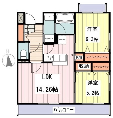 プエルタ　スール　トキオの物件間取画像