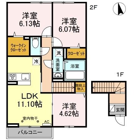 ストーク成城　Iの物件間取画像