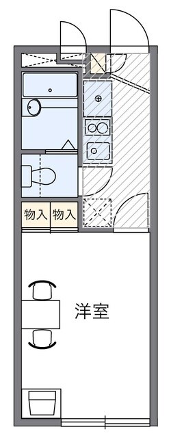 レオパレスシャンテの物件間取画像