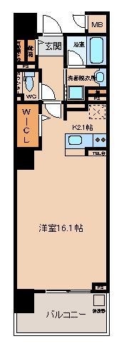 ロイヤルパークス花小金井の物件間取画像