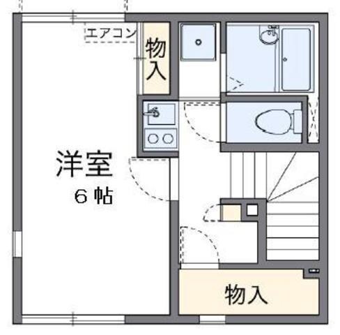 レオネクストカームネス泉の物件間取画像