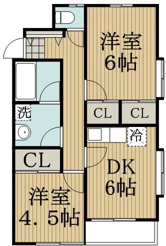 成城グリーンテラス２番館の物件間取画像