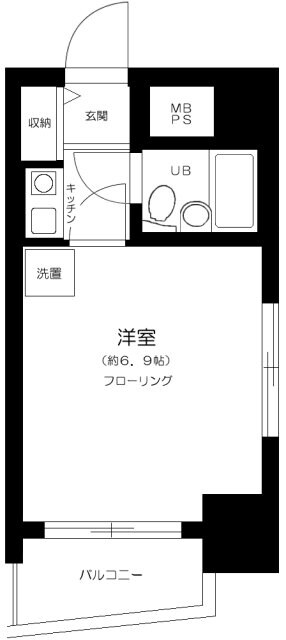 ライオンズマンション三鷹さくら通りの物件間取画像