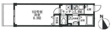 メゾンMumeの物件間取画像