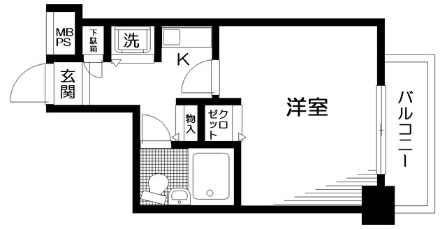 日神パレステージ吉祥寺の物件間取画像