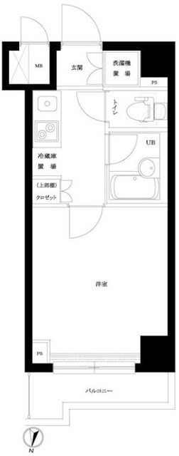 ルーブル明大前の物件間取画像