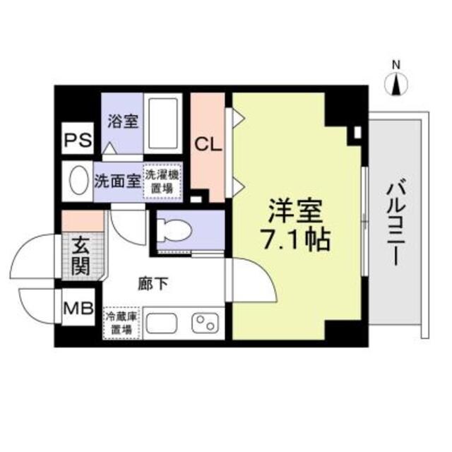 テオリア府中の物件間取画像