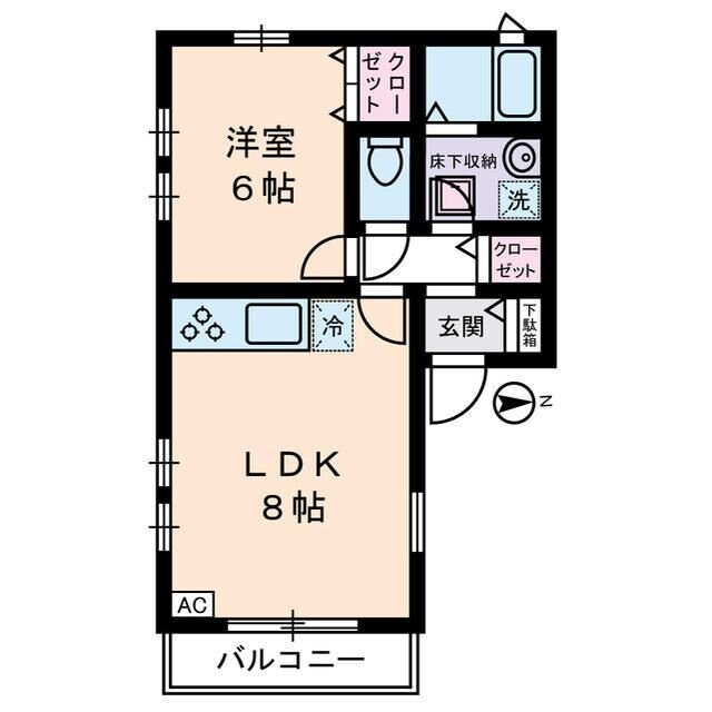 ラークヒルの物件間取画像