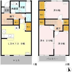 カルテットの物件間取画像