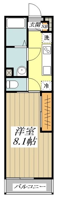 リブリ・Ｈ２ＯIIの物件間取画像