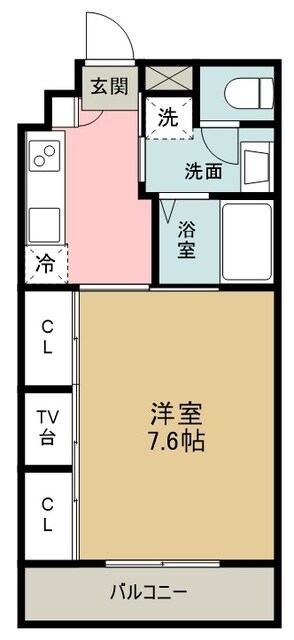 リブリシャンハイツホウヤ　MDIリブリ・シャン.ハイツ保谷の物件間取画像