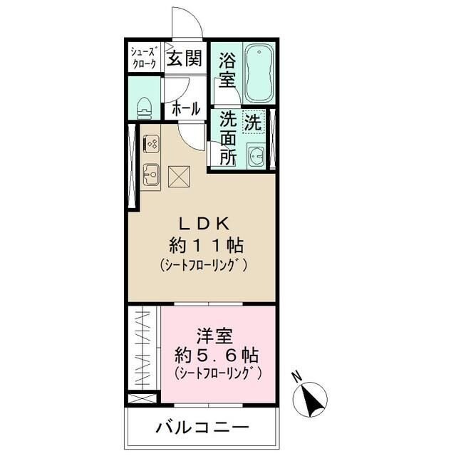 （仮称）ＤＭ調布市小島町３３３計画の物件間取画像