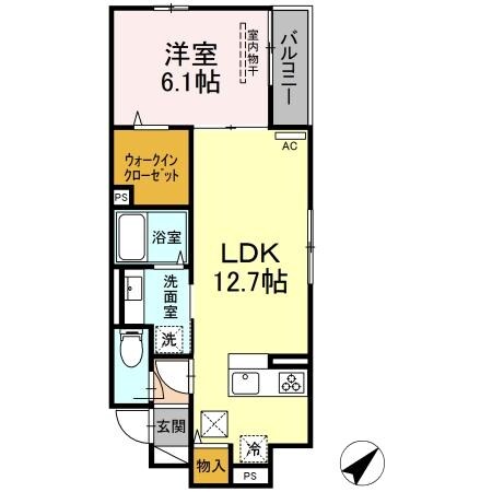 エクセリア上石原の物件間取画像