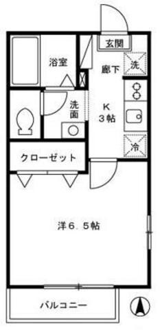 トレビューの物件間取画像