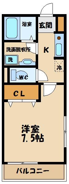 エミネンス多摩川の物件間取画像