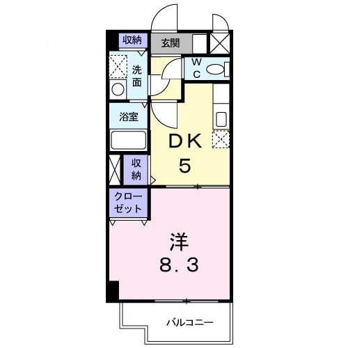 フォレスト光の物件間取画像