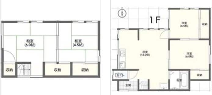 住吉町４丁目戸建の物件間取画像