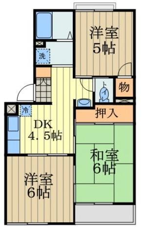 トリヴァンベール武蔵野の物件間取画像