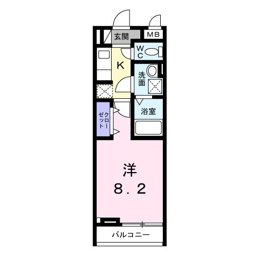 ルアーナ　ヒルの物件間取画像