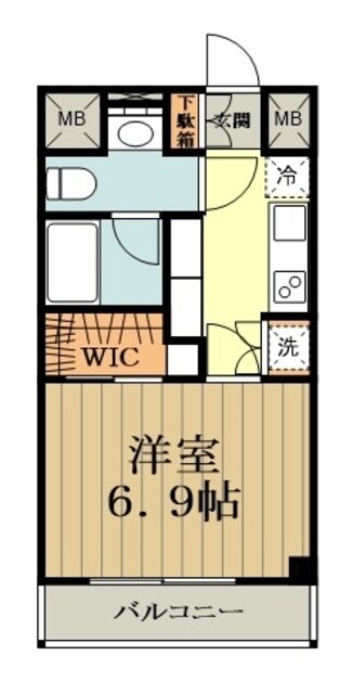 ドゥーエ武蔵小金井の物件間取画像