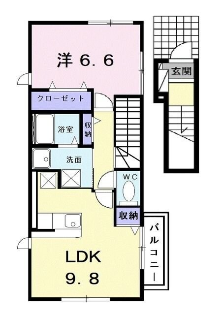 オンブラージュの物件間取画像