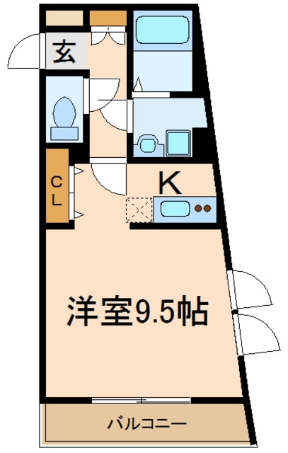 グリーンヒルの物件間取画像