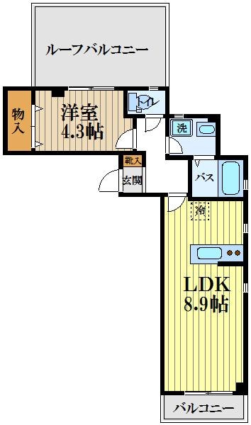 桜４１０レジデンス　の物件間取画像