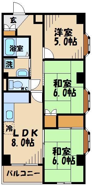 物件間取画像