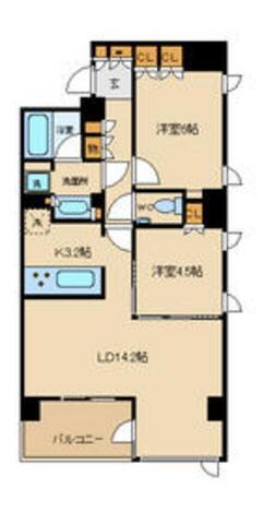 ガーデニエール砧レジデンスの物件間取画像