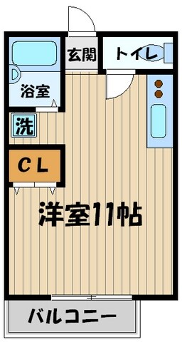 カーサドマーニの物件間取画像