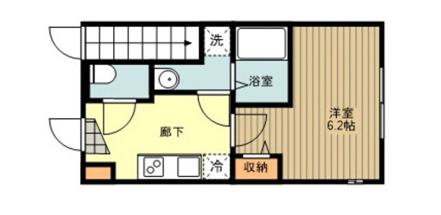 ミハス武蔵関の物件間取画像