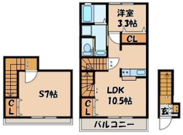 フェリオひばりが丘の物件間取画像