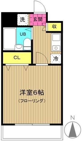 ベルク新高円寺の物件間取画像