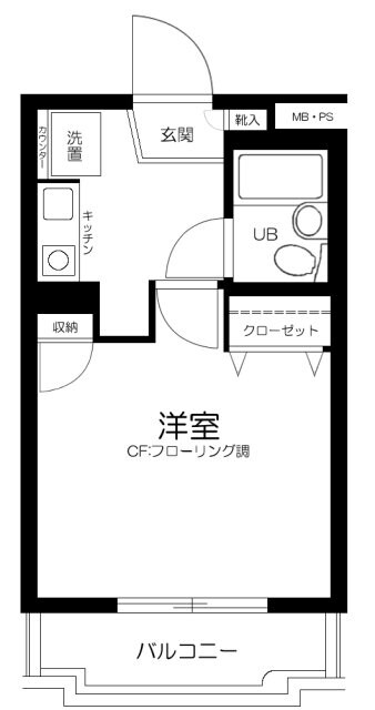 パレ・ドール豊玉中の物件間取画像