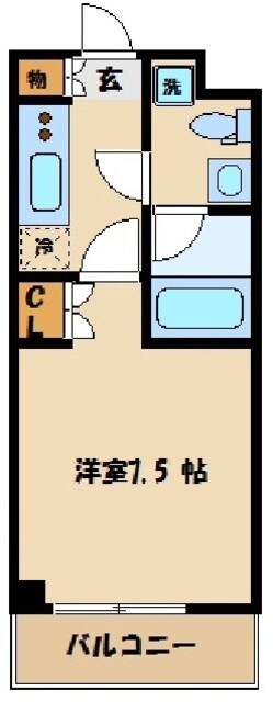 物件間取画像