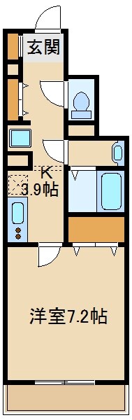 ソレイユ壱番館の物件間取画像