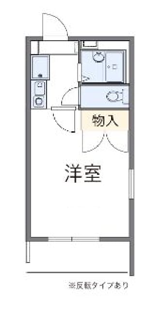 レオパレスＡＳＡＧＡIの物件間取画像