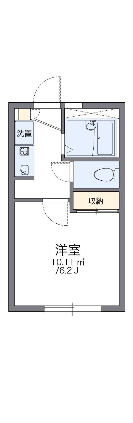 レオパレスチェリーの物件間取画像