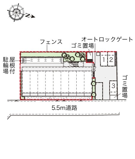 レオパレスグランデール北町の物件内観写真