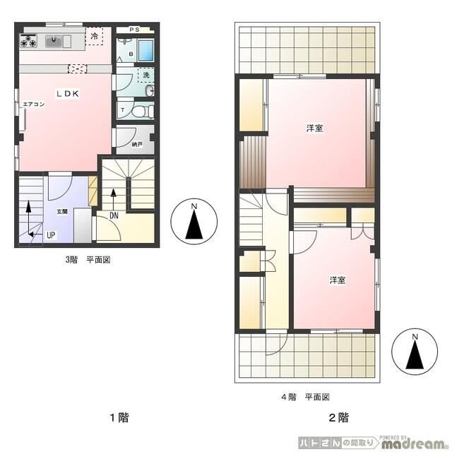 伊地知ビルの物件間取画像