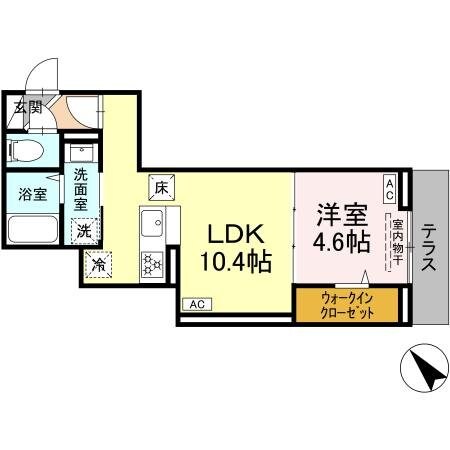 グラナーデ石神井台の物件間取画像