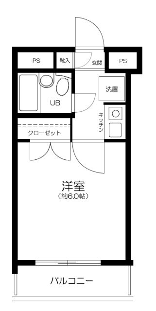 レインボーヒル桜台の物件間取画像