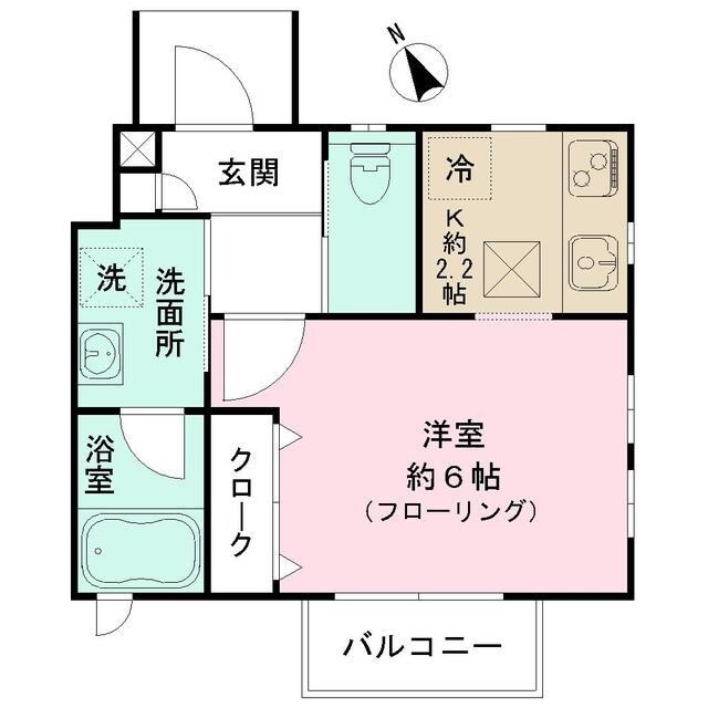 エスペーロの物件間取画像